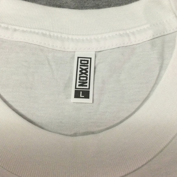 Dixxon White Sturgis USA Sketchy Blue and Red Crest Graphic Men’s T-Shirt Size L - Picture 4 of 7